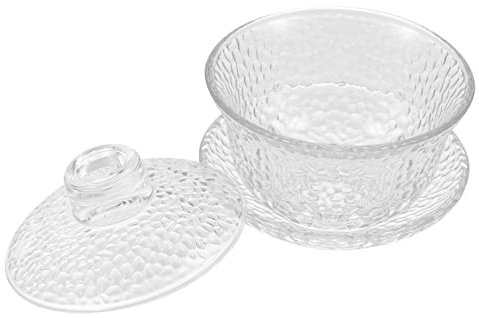 GLEAVI 1Set Tazza Tè Martellato per Tè e Tè Design Decorativo Leggero e Facile da Riporre