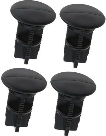 4Pcs Wheelie Bin Lid Hinge Pins for Household and Commercial Use, Replacement Pins for Wheelie Bin Lids and Outdoor Waste Containers