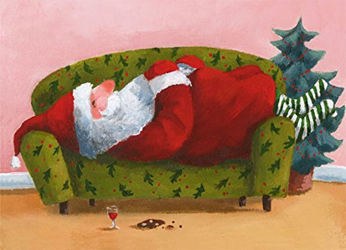 Inkognito Postkarte A6 • 33047 ''Ob Osten oder Westen Künstler: Henrike Wilson • Weihnachten