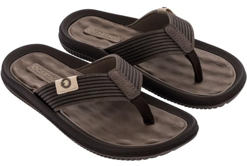 Cartago C 82614 Herren Flipflop, Brown, 42 EU