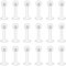 Mayhoop 18 Stk Bioflex Lippenpiercing Labret Monroe Stecker Lippenring Tragus Helix Ohrring Piercing Ohrring 1.2mm 6mm