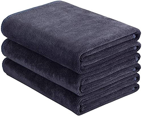 FYIEN Mikrofaser Sport Handt¨¹Cher schnell trocknend und saugf?hig Gym Handtuch Training Sweat Handt¨¹Cher f¨¹r Gym Fitness, Yoga, Camping 3-Pack 40cm X80cm