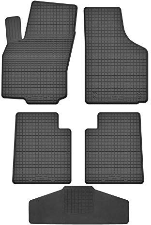 Fußmatten Vorne, Hinten + Tunnel für Renault Twingo 1 1993-2012 Gummi Gumimatten
