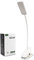 SOLMIRA Lampe de Bureau à Pince, Bras Flexible, 12 LED Dimmables, Blanche, Certificat CE er RoHS