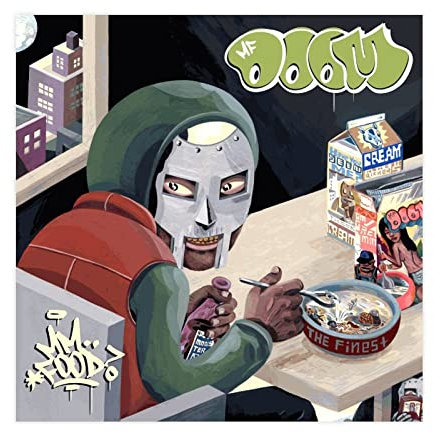 FUKITT MF DOOM Mm Food Poster (2) Leinwand Poster Schlafzimmer Dekor Sport Landschaft Büro Zimmer Dekor Geschenk ohne Rahmen Stil 30 x 30 cm