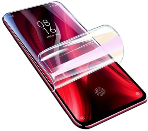 Renwox 2 Película Hidrogel de alta Sensibilidad para Xiaomi Mi 9T / Pro 6.39 Protector de Pantalla Transparente Flexible a Prueba de Explosiones Desbloquear la Película Hidráulica
