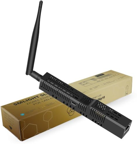 SMLIGHT SLZB-06P10 – EIN Zigbee 3.0-zu-Ethernet-, USB- und WiFi-Adapter mit PoE-Unterstützung, funktioniert mit Zigbee2MQTT, Home Assistant, ZHA