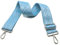 Angtex Taschengurt Schultergurt zum Wechseln für Damen-Handtaschen, verstellbar, 5 cm breit (Hellblau)