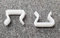 Just Accessories® - Clip a U in plastica per divani letto e basi ottomane da unire, clip a U in plastica, plastica, 2 x Plastic U Clips