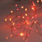 Qbis Christmas Lights - Battery Powered with 6hr Timer Mode. 40 LED Battery Fairy Lights. Red and Orange LEDs on Thin Copper Wire. Indoor use (40 Red & Orange)