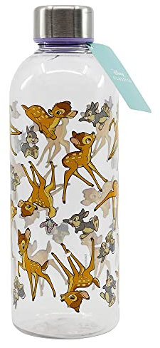 Stor ECOZEN HIDRO WASSERFLASCHE 850 ML | CLASSICS DISNEY BAMBI, Schwarz