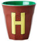 Medium Melamin Becher - Braun