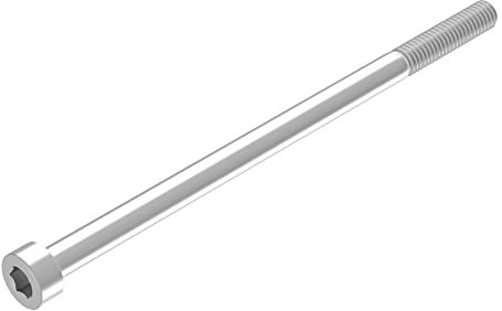 SECCARO Zylinderschraube M4 x 75 mm, Edelstahl V2A VA A2, DIN 912 / ISO 4762, Innensechskant, Teilgewinde, 20 Stück