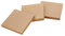 300 Blatt 3 x 3 Zoll Haftnotizen Selbstklebende Notizzettel Haftnotizzettel Klebezettel Sticky Notes Notizblöcke für Büro Haus Braun
