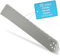 DL-pro 31 x 6,1 x 4,2 cm, per Candy Hoover Otsein 43005989, robusta nervatura con 31 fori, colore grigio per lavatrice