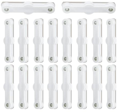 rflaueo 22 strisce magnetiche autoadesive per zanzariere, zanzariere, zanzariere, tende a rete, tende per porte (U195-22)