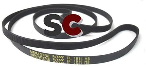 SC Solocorreas - Correa secadora compatible (7PH 1914/1914 H/EL 1914 H8 / 1914 H7)