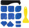 Juego de 12 Piezas de Espátulas de Silicona, Herramientas para Alisar y Eliminar Silicona, Ideal para Cocina, Baño y Resina Acrílica - Incluye Silikonabzieher y Fugenabziehe