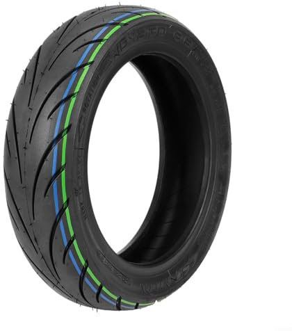 HOHOVYVY 10 Zoll 10X2.3-6.5 Schlauchloser Reifen Für NIU KQI2 Elektroroller Ersatzteil Gummi Schwarz