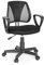 hjh OFFICE 725106 Kinder- und Jugenddrehstuhl KIDDY CD Netzstoff Schwarz höhenverstellbare Rückenlehne, Stuhl mit Armlehnen