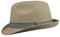 Black Jungle - Chapeau de Paille Peron - pour l’été - Style Trilby - Couleur Naturelle, Naturel, 60