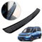 CHROMEMASTER| Ladekantenschutz Stoßstangenschutz; Kompatibel mit VW Caddy IV 2021- | ABS-Kunststoff, Schwarz, Glänzend; Lackschutzleiste Sichert den Heckstoßfänger vor Kratzern