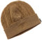 Ted Baker Damen Alters Strickmütze aus Kaschmir-Mischgewebe Beanie-Mütze, Hellbraun, Einheitsgröße