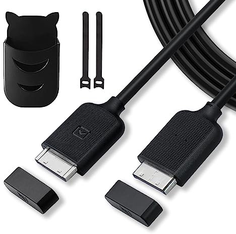 BN39-02210A BN39-02210C BN96-44186A BN91-17814A BN91-17814W para Samsung One Connect Cable con soporte remoto, un cable de conexión para Samsung TV UN55KS8000F UN55KS800DF UN55KS8500F UN55KSS. 9000F
