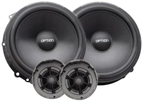 Option Lautsprecher kompatibel mit Seat Leon III (Typ 5F) - Plug & Play 20cm Lautsprecher Frontsystem (Baujahr 2012-2020)