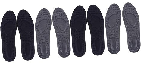 minkissy 4 Paar Einlegesohlen Schuheinlagen Verdickte Schuhe Polster Schuheinlagen Für Damen Füße Polster Katzenschlüssel Haken Strapazierfähig Anti Locker Kräftige Baumwolle