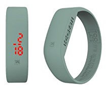too 2 late Unisex Erwachsene Analog-Digital Uhr mit Silikon Armband WTC LED SAGE L