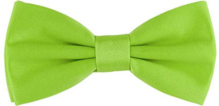 Ladeheid Fliege Kinder Jungen mit einstellbarem Band für Anzug festlich Kinderfliege Mode für Jungs MJ (10cm x 5cm) (10cm x 5cm, Hellgrün)