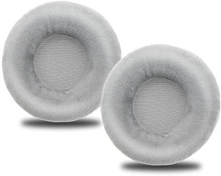 Create idea 1 Paar Kopfhörer Ersatz Ohrpolster aus Samt, Schaumstoff Kissen Kompatibel mit AKG MK2 K550 K551 K553 K271 K240 K270 K290 K241 K272 Headset Grau