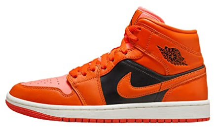 NIKE Scarpe da Basket da Donna, Crimson Bliss Rush Arancione, 38 EU