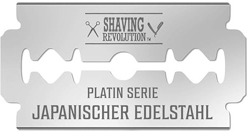 Viking Revolution 100 Lames Rasoir De Sureté - Pack Securite En Acier Inoxydable Japonais Pour Un Rasage Doux, Précis & Propre - Pour Homme