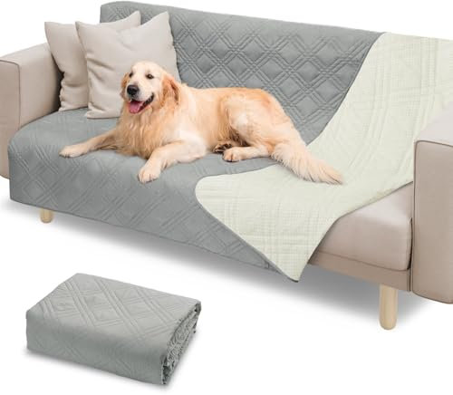 PICK FOR LIFE 97x190cm wasserdichte Hundedecken, extra groß und Waschbar Haustier Decke für Hunde, rutschfest Welpen Unterlagen bieten umfassende Abdeckung und Schutz für Ihre Sofa, Bett, Autositz