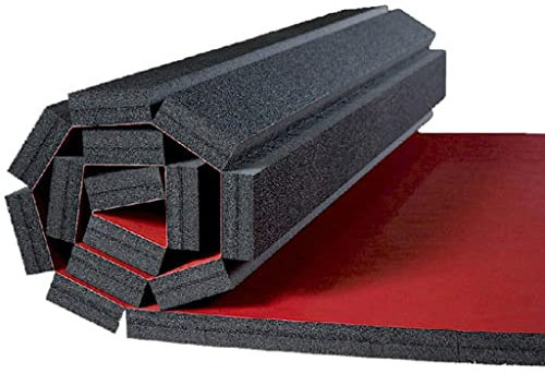 ToeWoe Langlebig Schaum Turnstrecken Rollout Ringen Trommelmatten Weich Cheerleading Trainingsmatten für MMA, Gymnastik (Size : 1.5m*4m*4cm)