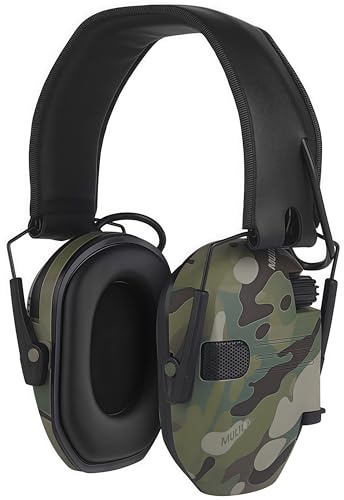 ACEXIER Taktischer elektronischer Schieß-Ohrenschützer Anti-Lärm-Kopfhörer Tonverstärkung Gehörschutz-Headset Faltbar (MC)