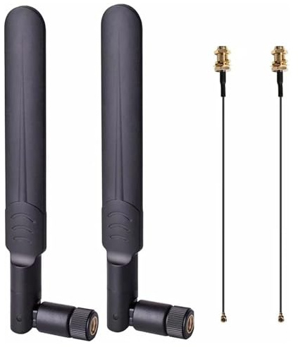 Oxxggkao Small Small PCIe Antennas With Double Band High Performances For Enhances Signals Stability In Routers Large Power WiFi Repeaters