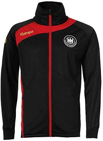 Kempa Herren DHB Multi Jacke, schwarz/Rot, S
