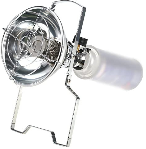 Petit Chauffage Au Gaz Portable Radiateur Chauffage Terrasse,Chauffage Exterieur Terrasse,pour Campa Garage Chambre Pêcher 15x17CM