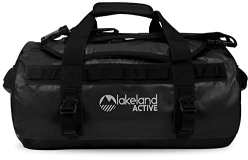Lakeland Active Ullswater Sporttasche und Rucksack, wasserdicht, 40 l, Schwarz , 40 l, Trockentasche