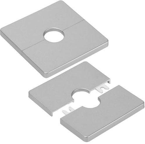Cubiertas de pared de tubería,Brida dividida de pared,Cubierta decorativa de agujero de pared,Placa de escudo,Cubiertas de placa de tubo autoadhesivas de plástico,22 mm (22mm)