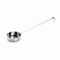 Lacor - 60562 - Bol de sauce à pizza, Louche de cuisine, Bol en acier inoxydable, Ustensiles de cuisine, Capacité 80 g, Longueur 27 cm, Fini brillant