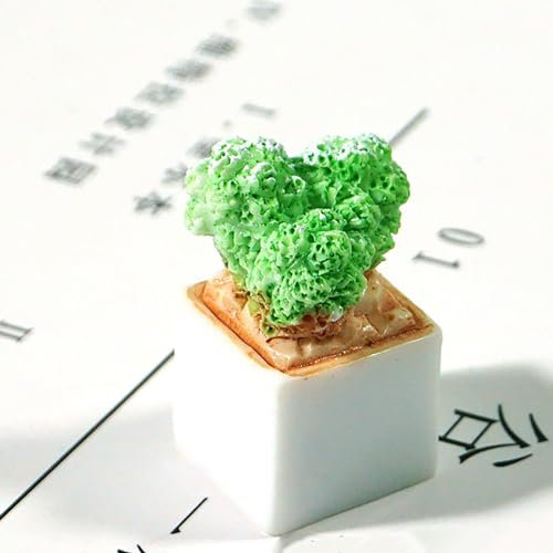 Cartoon Mini Topf Topf Harz Kaktus; Mikro Landschaft Ökologische Flasche für saftige Heim Ornamente.