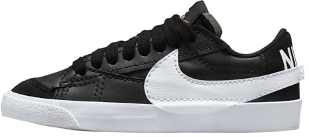 Nike Damen Blazer Low '77 Jumbo Sneaker, Black White Black Team Orange, 41 EU