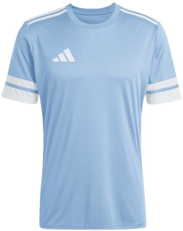 adidas Hombre Squadra25 Jersey Short Sleeve Shirt, Team Light Blue/White, XS