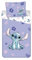 My sweety pop - Bettwäsche für Mädchen Lilo&Stitch – Stitch – 2-teilig – Kinder – Bettbezug – wendbar – 140 x 200 cm – Kissenbezug – 70 x 90 cm – Baumwolle – Violett/Weiß – Mädchen