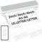 ATOMUS Impresora térmica A4 Impresora portátil Bluetooth inalámbrico 200dpi Impresora térmica K200 Impresora térmica pequeña para teléfonos móviles y computadoras, con 10 Hojas de Papel térmico A4