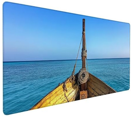 Verde Alfombrilla Ratón XXL 1500 x 800 x 3 mm Grande Tamaño Alfombrilla Ratón Gaming Bote con Bordes Cosidos, Base de Goma Antideslizante Alfombrilla Escritorio para Raton Gaming y Teclado Z-124